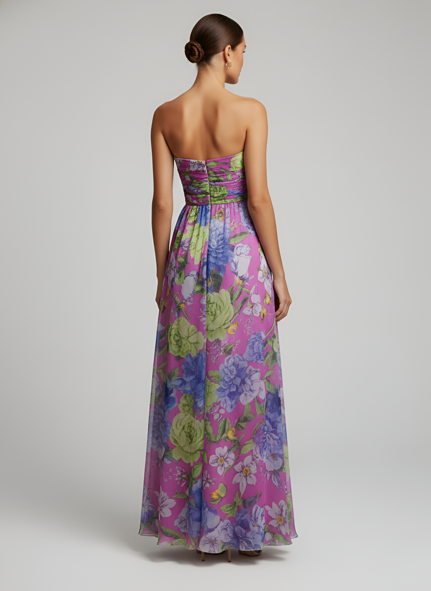 Daniela™ - Vestido Floral Asimétrico de Impacto