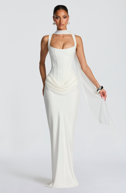 ELENA™ | VESTIDO MAXI CON FORMA DE RELOJ DE ARENA