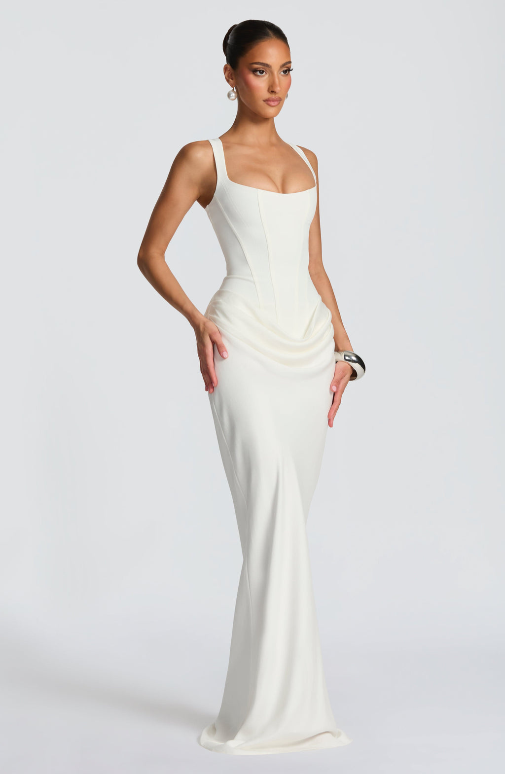 ELENA™ | VESTIDO MAXI CON FORMA DE RELOJ DE ARENA