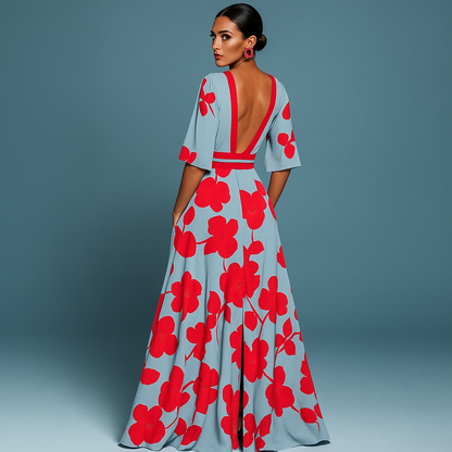 Vestido de Viscosa Elegante