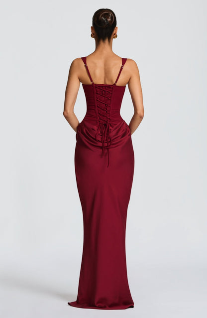 ELENA™ | VESTIDO MAXI CON FORMA DE RELOJ DE ARENA