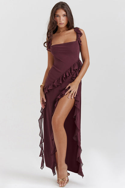 Vestido Ali™ -  Ligereza y movimiento con detalles volantes