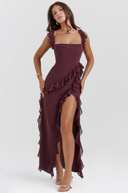 Vestido Ali™ -  Ligereza y movimiento con detalles volantes