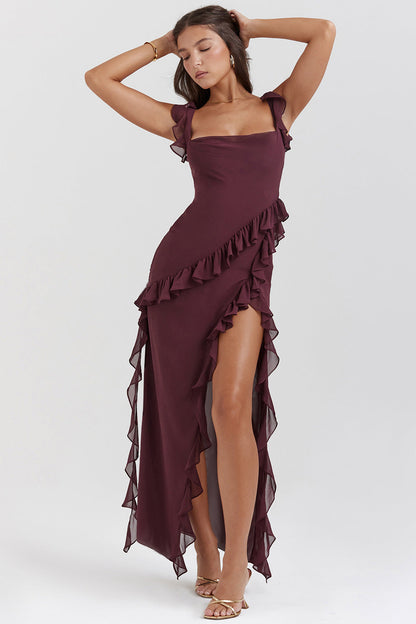 Vestido Ali™ -  Ligereza y movimiento con detalles volantes