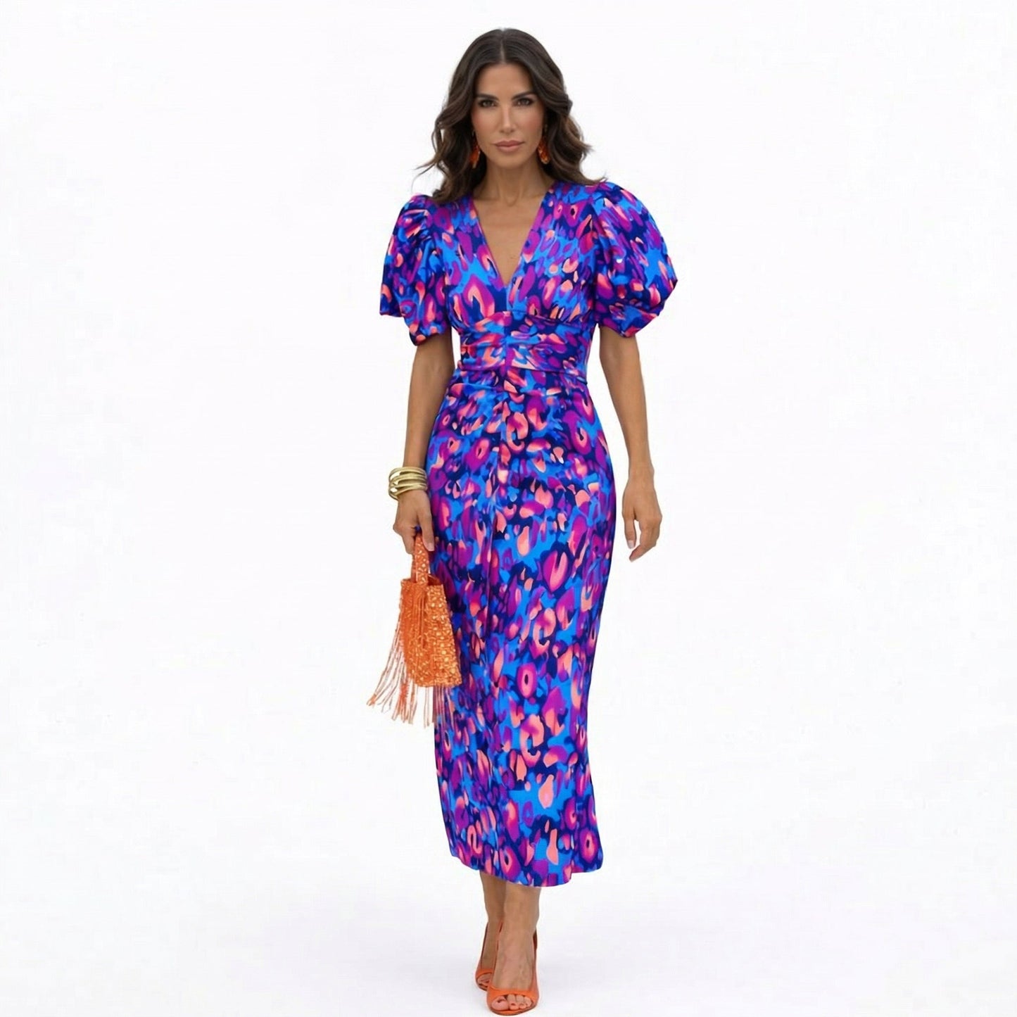 Vestido Ani ™ -  Elegancia Vibrante que Enamora
