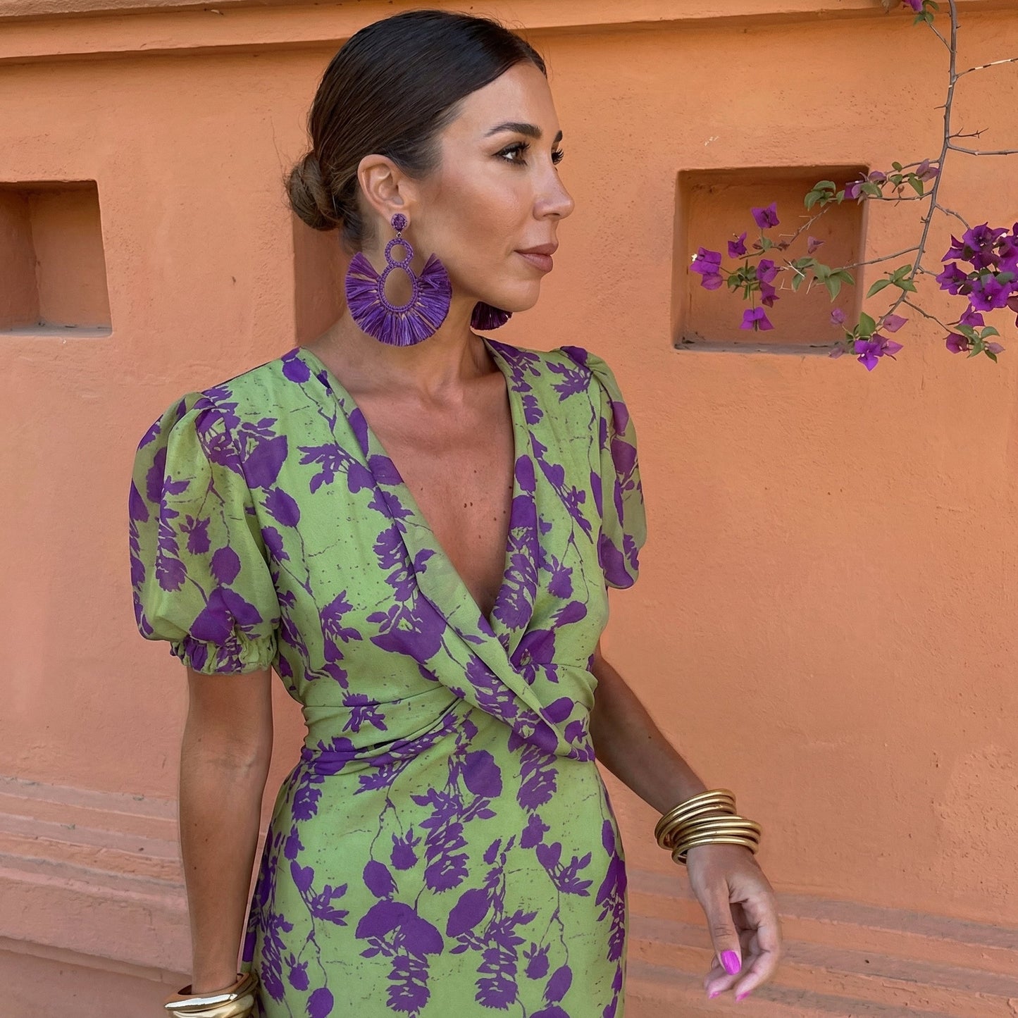Vestido Ani ™ -  Elegancia Vibrante que Enamora