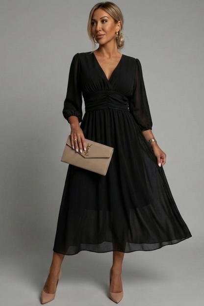 Camila | Vestido envolvente elegante